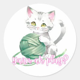 Adesivo Yarn ah play sticker