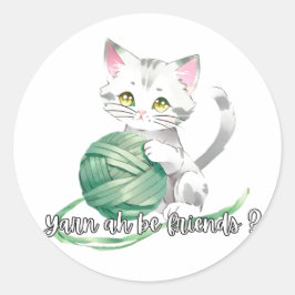 Adesivo Yarn ah play sticker