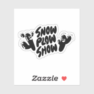 Adesivo Yati M's Snow Plow Show Design nº 1 Sticker