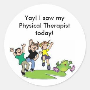 Adesivo Yay! Eu vi Therapisttoday myPhysical!