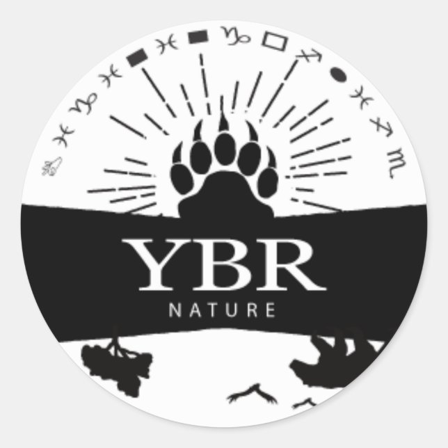 Adesivo YBRnature_sticker (Frente)