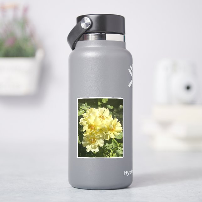 Adesivo Yellow Botanical Flowers (HidroFlask)