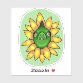 Adesivo Yellow Daisy Dragon