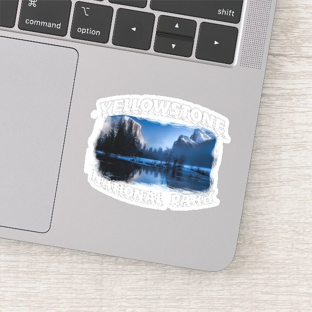 Adesivo Yellowstone National Park Vinyl Sticker (Detalhe)