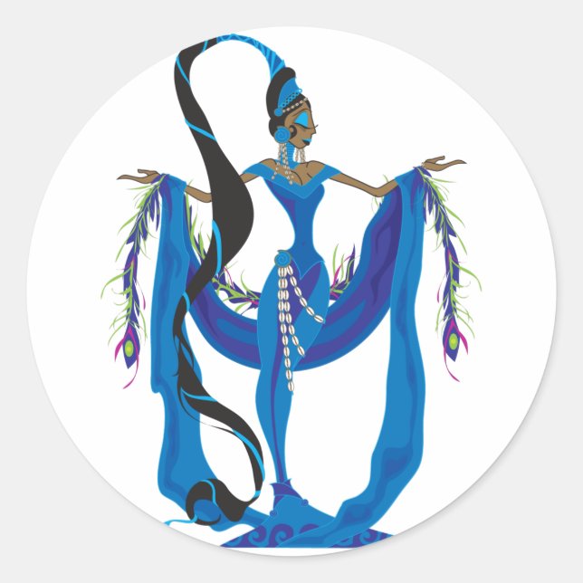 Adesivo Yemaya Stickers (Frente)