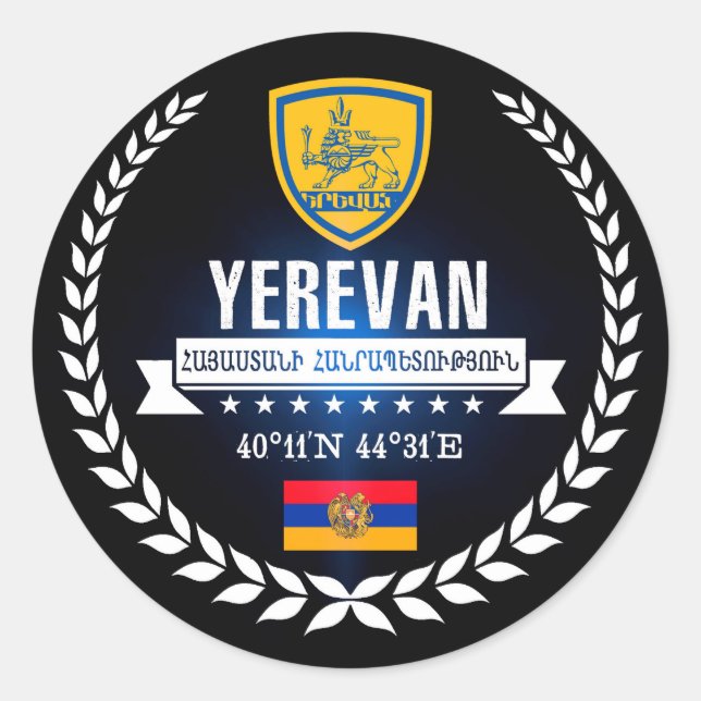 Adesivo Yerevan (Frente)