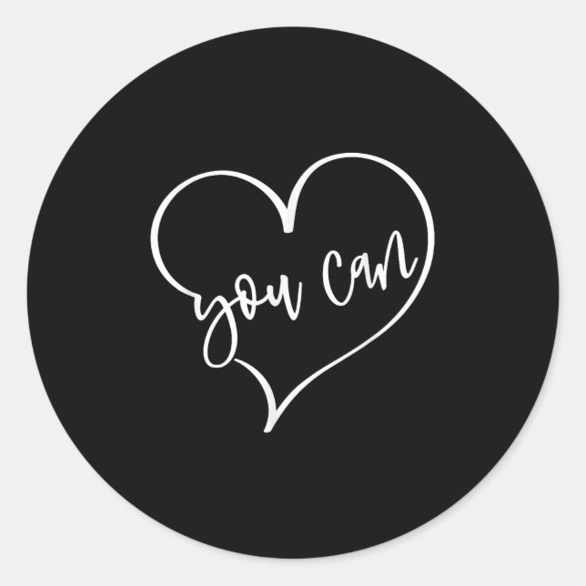 Adesivo Yes You Can Do It Anything Motivation For Women Te (Frente)