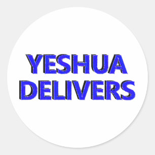 Adesivo Yeshua Delivers