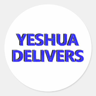 Adesivo Yeshua Delivers