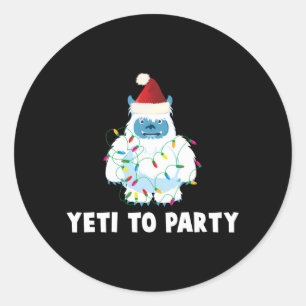 Adesivo Yeti Para O Partido Yeti Para