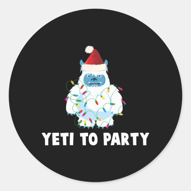 Adesivo Yeti Para O Partido Yeti Para (Frente)