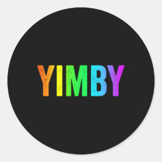 Adesivo Yimby Sim No Meu Quintal Lgbtq Rainbow Urban Housi