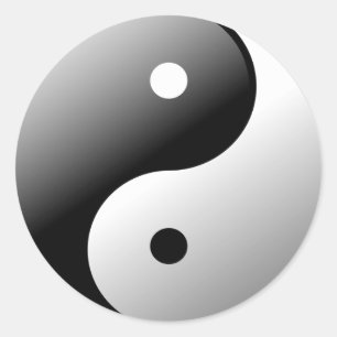 Adesivo Yin e Yang