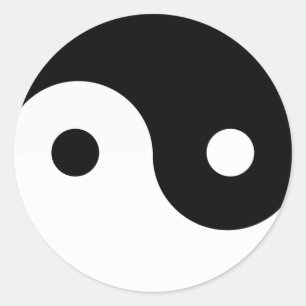 Adesivo Yin e Yang