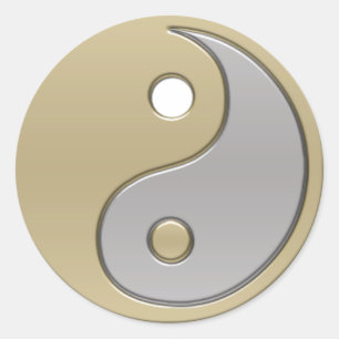 Adesivo yin yang
