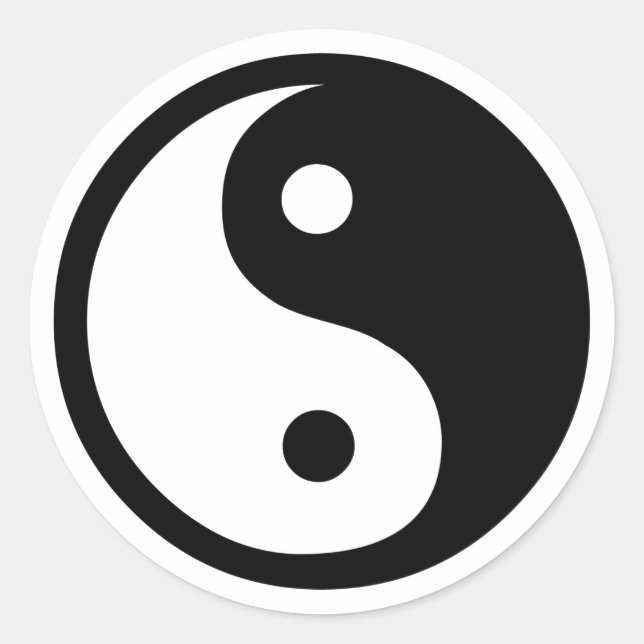 Adesivo Yin Yang (Frente)