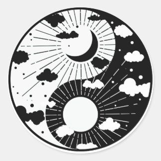 Adesivo Yin Yang