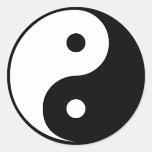 Adesivo Yin Yang