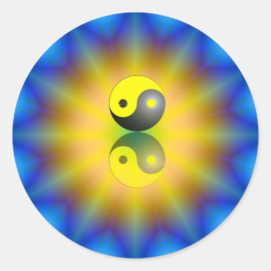 Adesivo Yin Yang