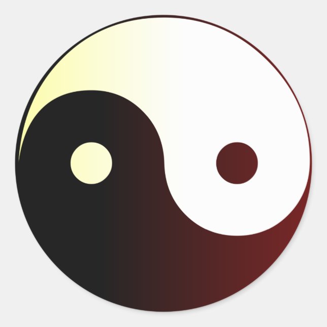 Adesivo Yin & Yang (Frente)