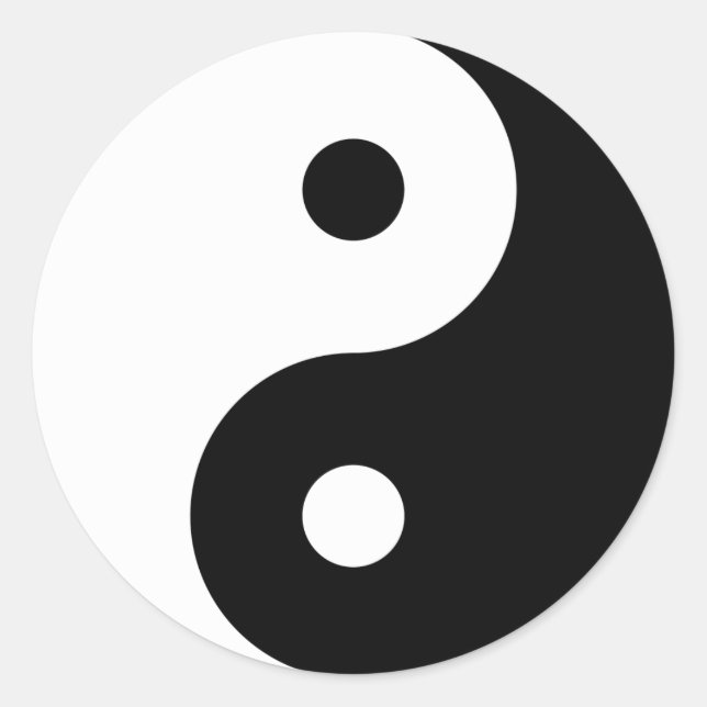 Adesivo Yin & Yang (Frente)