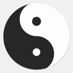 Adesivo yin yang