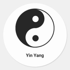 Adesivo Yin Yang