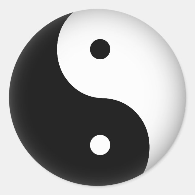 Adesivo Yin Yang (Frente)