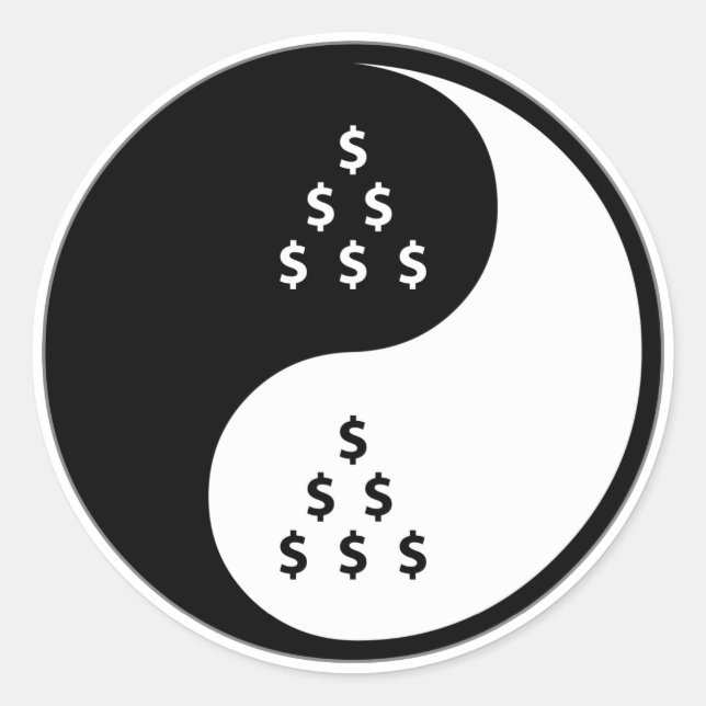 Adesivo Yin Yang Accounting (Frente)