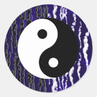 Yin Yang Azul Tranquilidade Energia Zen Chi Festa