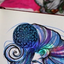 Adesivo Yin Yang Mandala Nature Floral Mandalas