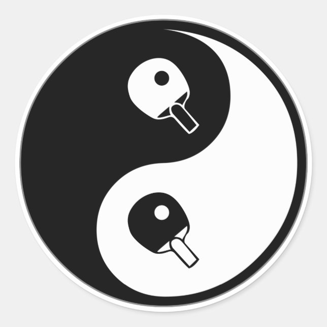 Adesivo Yin Yang Mesa (Frente)