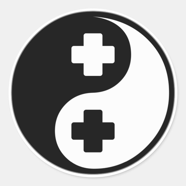 Adesivo Yin Yang Nursing (Frente)