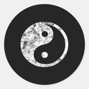 Adesivo Yin Yang . Símbolo Yin-yang Divertido Camiseta de
