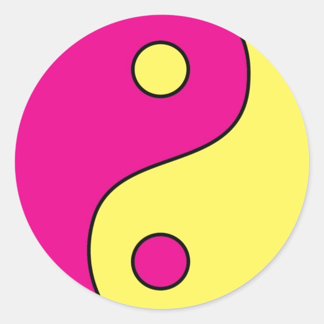 Adesivo Yin Yang Sticker por SRF (Frente)