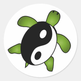 Adesivo Yin Yang Turtle Sticker