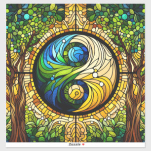 Adesivo Yin Yang Vinyl Sticker