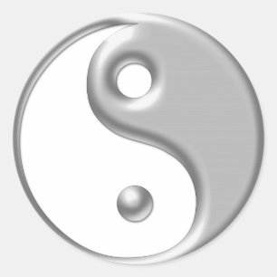 Adesivo Ying de prata Yang