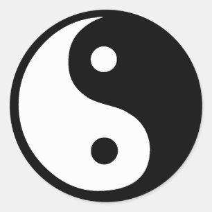 Adesivo ying yang