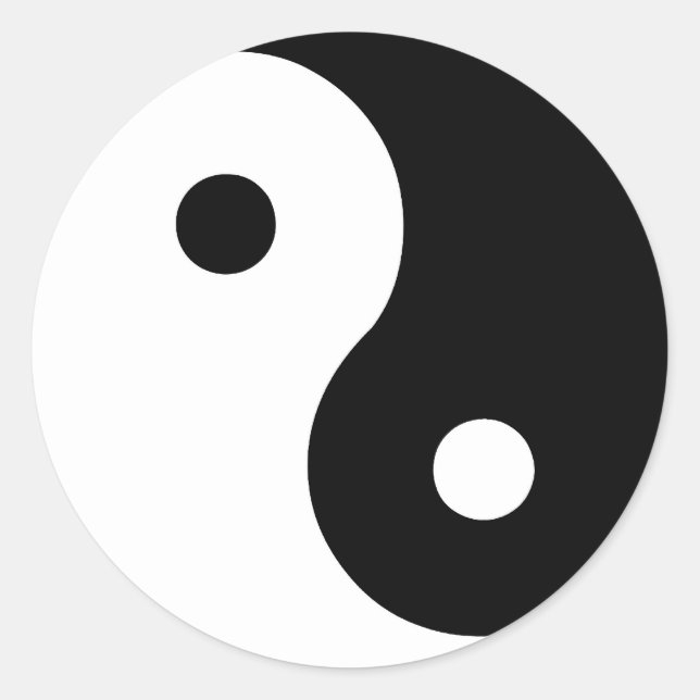 Adesivo Ying Yang (Frente)