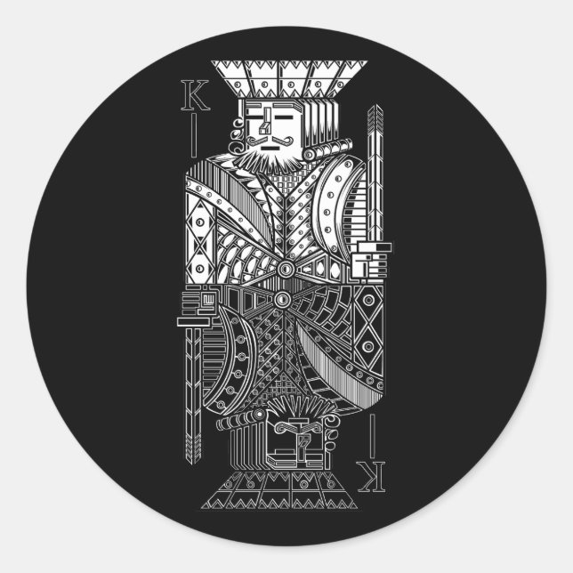 Adesivo Ying Yang King (Frente)