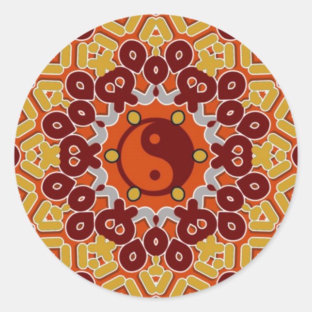 Adesivo YingYang Sticker (Frente)