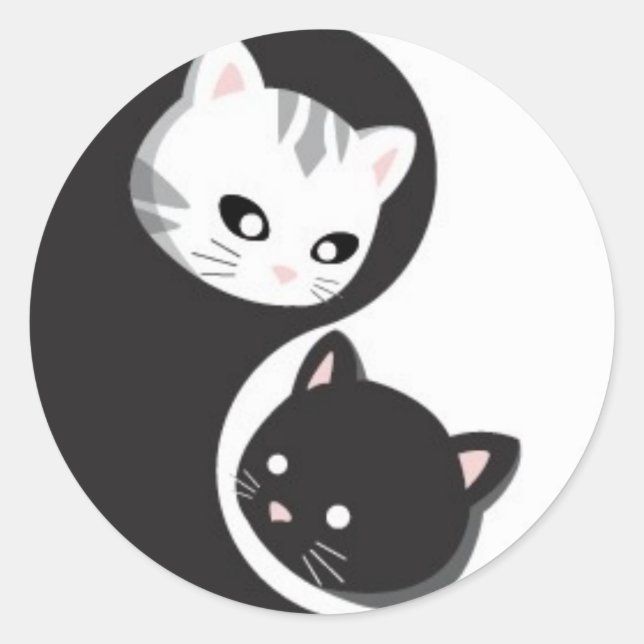 Adesivo YinYang Buttons e Ninji (Frente)