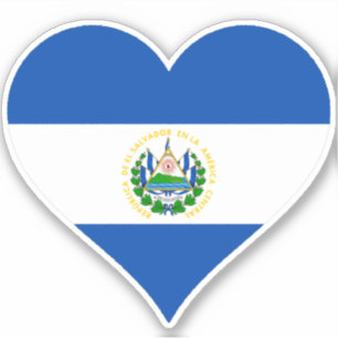 Adesivo Yo Amo El Salvador