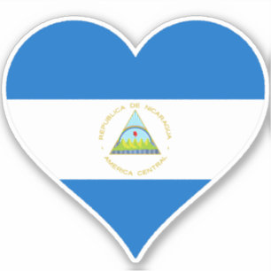 Adesivo Yo Amo Nicarágua