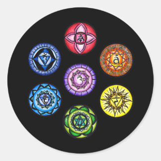 Adesivo Yoga - 7 Chakras Energy