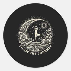 Adesivo Yoga Aproveite a Viagem