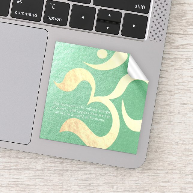 Adesivo Yoga Meditation Instrutor Life Coach OM Cotes (Criador carregado)