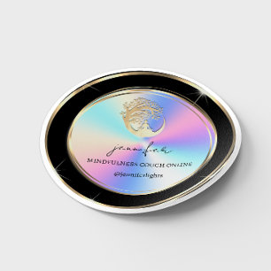 Adesivo Yoga Mindful Therapist Couch Online Hologration