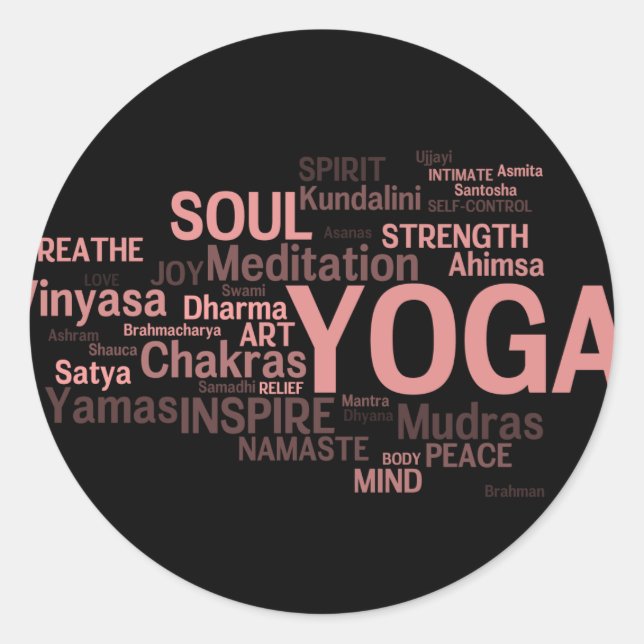 Adesivo YOGA Sticker (Frente)